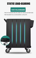 Complete DIY Car Wash Repair Workshop Tools Set Mobile Vehicle Maintenance Cleaning Trolley Tool Storage Cabinet OEM