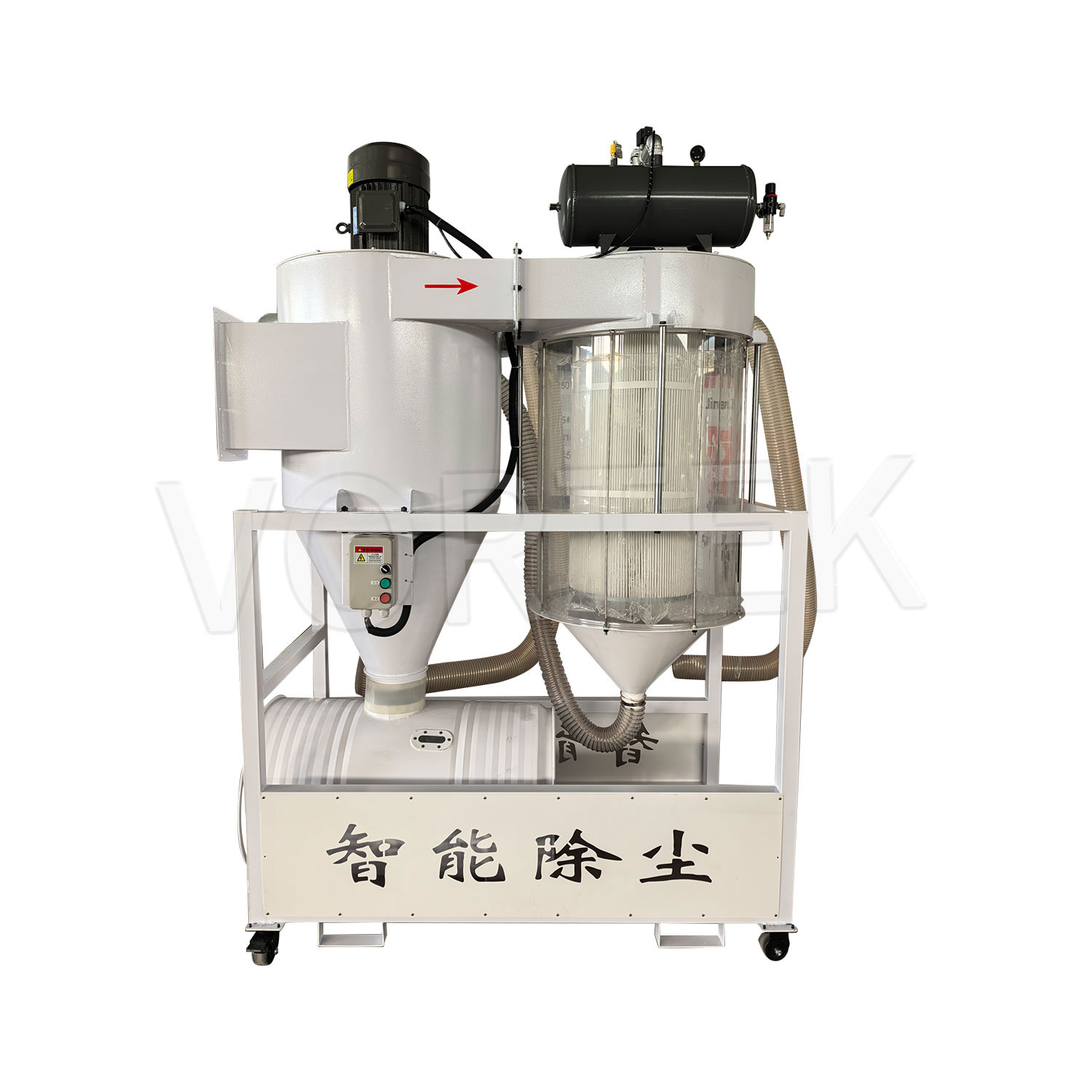PDC7500 High Efficiency Industrial Cyclone Pulse Dust Collector Bag Type Bag Filter for Dust Removal Gas Disposal Machinery