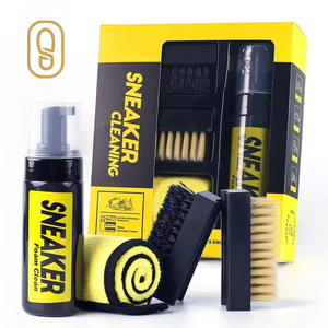 사용자 정의 로고 단일 병 세트 액체 운동화 클리너 키트 방수 탈취제 신발 얼룩 제거 신발 클리너 - Product Image 1