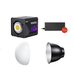 Lampe photo COB 60W RGB 2800-6500K, batterie 10000mAh, CRI <span class=keywords><strong>95</strong></span>+, contrôle par bouton, CE ROHS, prend en charge l'OEM, emballage personnalisé - Product Image 6