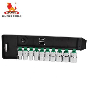 12PCS 1/2 "3/8" 1/4 "hoàn thành Đức cờ lê ổ cắm Bộ Ratchet cờ lê Bộ - Product Image 5