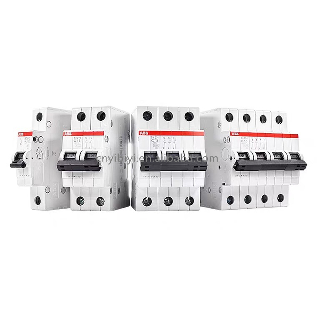 For ABB Original Miniature Circuit Breaker MCB Series S201/S202/S203/S204 Contactor for ABB for AC Available Sizes C6 C10 C16