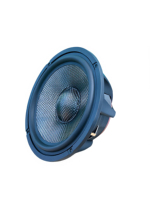 Sistema de Altavoces de 2 Vías GMINJOO de 80W con Cono de Woofer de Fibra de Carbono, Gabinete Metálico, Woofer de 6.5 Pulgadas, Tweeter, Sensibilidad de 88dB, 4
