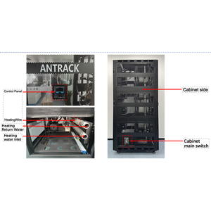 Antrack V1 Hydro khai thác mỏ tủ cho 4 đơn vị bitmain antminer S19 hyd S21 + Hydro BTC thợ mỏ nước làm mát Tủ s21xp Hydro 473t - Product Image 4