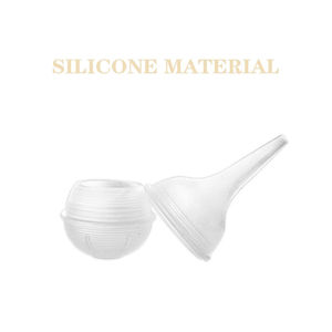 Aspirateur nasal pour bébé, réutilisable, en silicone, nettoyeur manuel, coloré, portable, en silicone souple, <span class=keywords><strong>seringue</strong></span> nasale pour bébé, nourrisson - Product Image 6