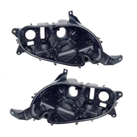 Vente directe d'usine pièces de voiture OEM 3W1941016B 3W1941015B boîtier de phare noir gauche et droite pour Bentley GT