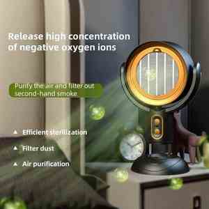 Mini <span class=keywords><strong>campana</strong></span> <span class=keywords><strong>extractora</strong></span> portátil, Motor de cobre grande, Extractor de cocina silencioso <span class=keywords><strong>para</strong></span> el hogar, <span class=keywords><strong>campana</strong></span> de escritorio de 2 velocidades, Control de Sensor inteligente <span class=keywords><strong>para</strong></span> el hogar - Product Image 4