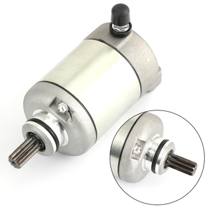 มอเตอร์สตาร์ท 31200-MEE-003/31200-MEE-D00 สำหรับสตาร์ทเครื่องยนต์ 9-Spline สำหรับรถฮอนด้า <span class=keywords><strong>CBR</strong></span> 600 <span class=keywords><strong>RR</strong></span> CBR600RR Fire Blade ปี 2003 2004 <span class=keywords><strong>2005</strong></span> 2006 - Product Image 1