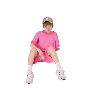 Set <span class=keywords><strong>di</strong></span> pantaloncini sportivi in cotone pesante 100% tinta unita, morbidi e delicati sulla pelle, per <span class=keywords><strong>ragazzi</strong></span>, per la <span class=keywords><strong>vita</strong></span> quotidiana. - Product Image 5