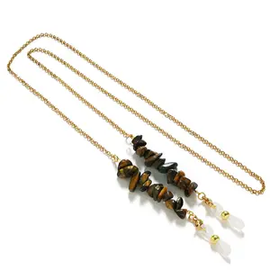 Accessoires <span class=keywords><strong>lunettes</strong></span> <span class=keywords><strong>de</strong></span> soleil en pierre naturelle améthyste pierre <span class=keywords><strong>de</strong></span> quartz rose perles <span class=keywords><strong>de</strong></span> verre <span class=keywords><strong>cordon</strong></span> soleil chaîne <span class=keywords><strong>de</strong></span> <span class=keywords><strong>lunettes</strong></span> oeil <span class=keywords><strong>de</strong></span> tigre - Product Image 1