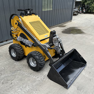 Envío gratis excavadora sobre orugas con ruedas, cargadora deslizante, MINICARGADORA eléctrica de litio - Product Image 6