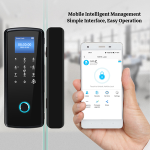 ZDL508H ราคาดี ล็อคประตูกระจกอัตโนมัติแบบอิเล็กทรอนิกส์ พร้อมระบบควบคุมด้วยบัตร IC สำหรับสำนักงานและบ้าน ZDL508H ล็อคแบบการ์ดหน่วยความจำ ZDL - Product Image 2