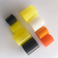 Manchon de couplage flexible en polyuréthane, amortisseur de vibrations, manchon en caoutchouc pour machine de découpe CNC, pièces de moteur d'enroulement