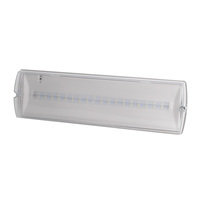 Lumière d'urgence murale 3,6W 220-240V IP65 étanche, lampe de sécurité incendie, norme européenne, encastrable et en saillie