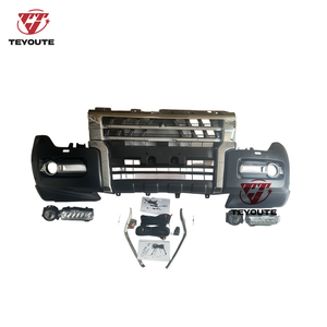 Grille de pare-chocs supérieure en ABS modifiée TEYOUTE à ajustement direct pour MONTERO <span class=keywords><strong>PAJERO</strong></span> V93- V97 2004-2016 à 17-26 – Remplacement - Product Image 3