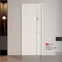Porte intérieure en nid d'abeille entièrement en aluminium, panneau de 1,2 mm d'épaisseur, insonorisée, ignifuge, résistante à l'humidité, pour hôtel, appartement, projet