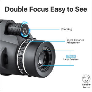منظار أحادي خارجي مخصص 80x12x50 40x60 8x40 أحادي العين عالي الوضوح مقاوم للماء BAK4 المنشور - Product Image 5