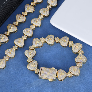 925 Sterling Silver Moissanite Money Bag Pendant Necklace <b>Iced</b> <b>Out</b> Hip Hop VVS Bling GRA Pass Diamond Tester Cash <b>Chain</b> - Product Image 5