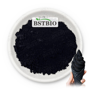 BSTBIO Pigment Noir Coquille de Coco <span class=keywords><strong>Charbon</strong></span> de Bambou Comestible E153 <span class=keywords><strong>Poudre</strong></span> de Noir de Carbone <span class=keywords><strong>Végétal</strong></span> - Product Image 1