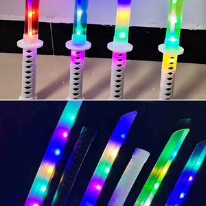 Espadas de Juguete Luminosas con Sonido, Nueva Katana Musical con Luces LED Intermitentes, Juguete para Fiestas Infantiles, Anime, Cosplay, Katana Luminosa, Espadas Ninja de Juguete - Product Image 5