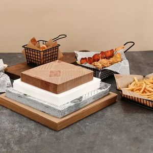Papel Especial Antigrasa Impreso con Recubrimiento de PE de una Cara, Fabricado en China, para Alimentos de Charcutería y Envoltura de Papel Encerado - Product Image 3