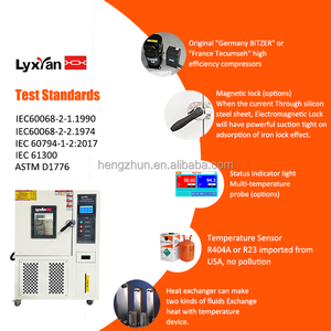 Lixian -70 ℃ ~ 150 ℃ ổn định và hiệu chuẩn môi trường mô phỏng độ ẩm tương đối Nhựa nhiệt độ thấp khí hậu buồng thử nghiệm - Product Image 3