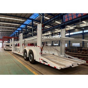 Semirremolque de acero de 2 ejes ZW GROUP, portador de <span class=keywords><strong>coche</strong></span> de doble cubierta para <span class=keywords><strong>transporte</strong></span> eficiente de coches - Product Image 1
