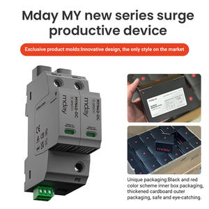 جهاز حماية من الصواعق الصناعية Mday DC MYN40-DC T2 2P 1000V بتقنية MOV وتيار تفريغ أقصى 40 كيلو أمبير معتمد - Product Image 3