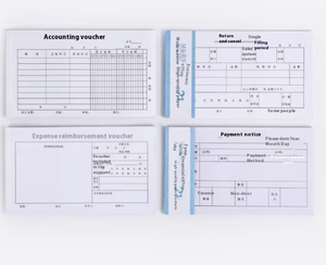บัตรกำนัลสำหรับสำนักงานการเงินทั่วไปรายงานการชำระเงินแบบเคลือบ - Product Image 5