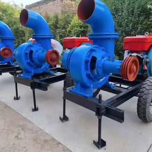 High Strength Diesel Engine Water Pump 30hp 22kw Convenient Mixed Flow Wheels OEM Customizable High Pressure SHUANGSHENG - Product Image 2