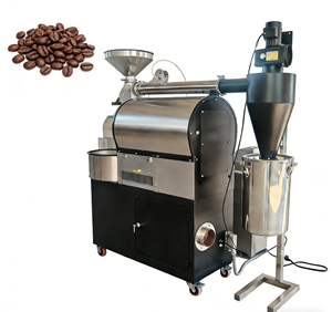 Torréfacteur à café électrique/gaz de 3 kg par lot pour les cafés, les restaurants, les boulangeries - Product Image 4