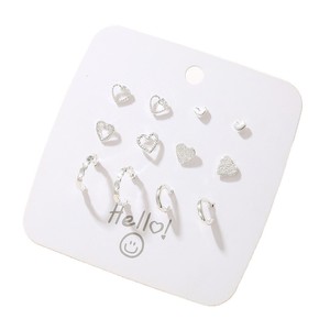 Fashion <b>Stud</b> <b>Earrings</b> Set <b>Crystal</b> Claw Setting Flower Shape Gift Jewelry Made In China - Product Image 5
