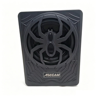 Haut-parleurs de voiture de 10 pouces Active Stereo Pure Bass installés sous le siège Ultra-Thin Subwoofer APP Control Lumière colorée