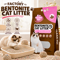 Litière pour chat naturelle écologique de qualité supérieure, agglomérante rapide, sans poussière, sable sanitaire, contrôle des odeurs pour chats, pour supermarchés et chaînes d'animaux de compagnie