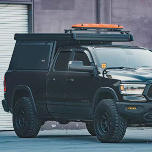 Coque de camping-car en métal pour <span class=keywords><strong>Dodge</strong></span> <span class=keywords><strong>Ram</strong></span> 1500, benne courte de 5 pieds et 6 pieds, avec deux fenêtres latérales - Product Image 4