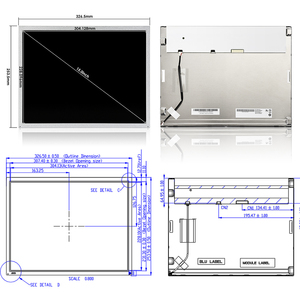 15 인치 TN 일반적으로 흰색 산업 장비 인간-기계 상호 작용 인터페이스 4:<span class=keywords><strong>3</strong></span> LVDS 20 핀 <span class=keywords><strong>LCD</strong></span> 스크린 <span class=keywords><strong>TFT</strong></span> <span class=keywords><strong>LCD</strong></span> 모듈 - Product Image 4
