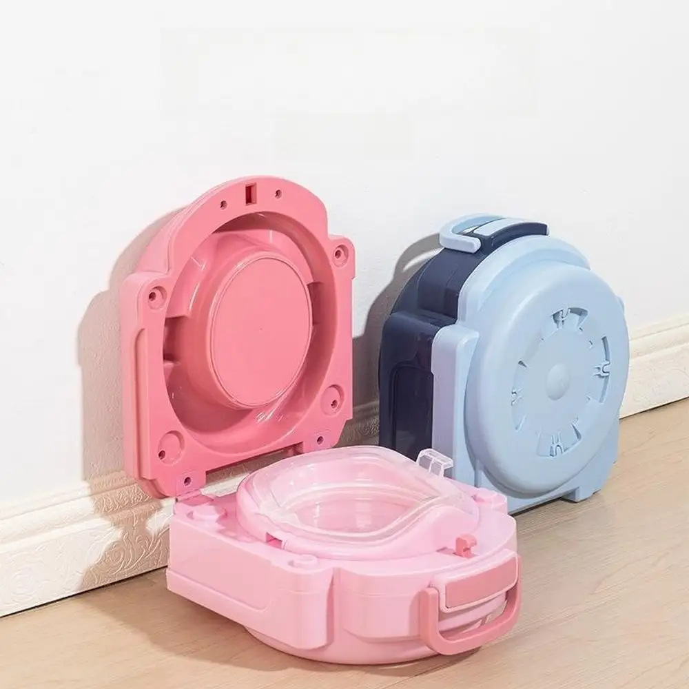 Portátil Baby Toilet Folding Kids Potty Chair Cover para crianças Meninos Meninas Realista Potty Training Seat Potty Training Toilet