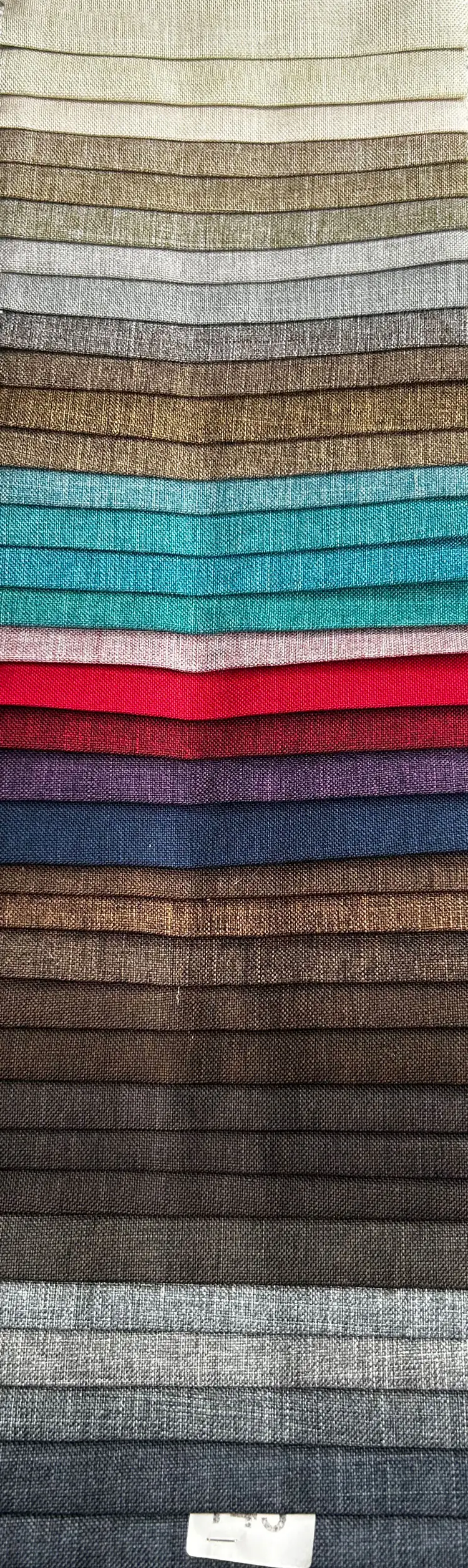 Home Deco 100 Polyester Imitation Linen Upholstery Sofa Fabric Linen