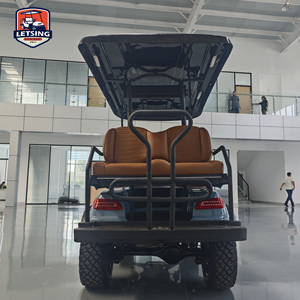 Carrito de Golf Nuevo 2026 de 4 Asientos, 5 KW, 48 V, con Neumáticos, Color Azul Claro, para Resort y Campo de Golf, con Batería de Iones de Litio - Product Image 5
