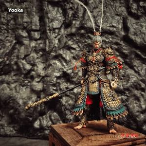 Stock modelo nuevo plástico negro Sun Wukong figura de acción juguete GK juego personaje derrotando estatua de Buda de 'Frozen' - Product Image 3
