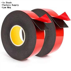 Nastro <span class=keywords><strong>Biadesivo</strong></span> in PVC <span class=keywords><strong>Super</strong></span> Resistente Giallo/Bianco con Adesivo Acrilico Sensibile alla Pressione per Montaggio di Plastica/Legno - Product Image 5