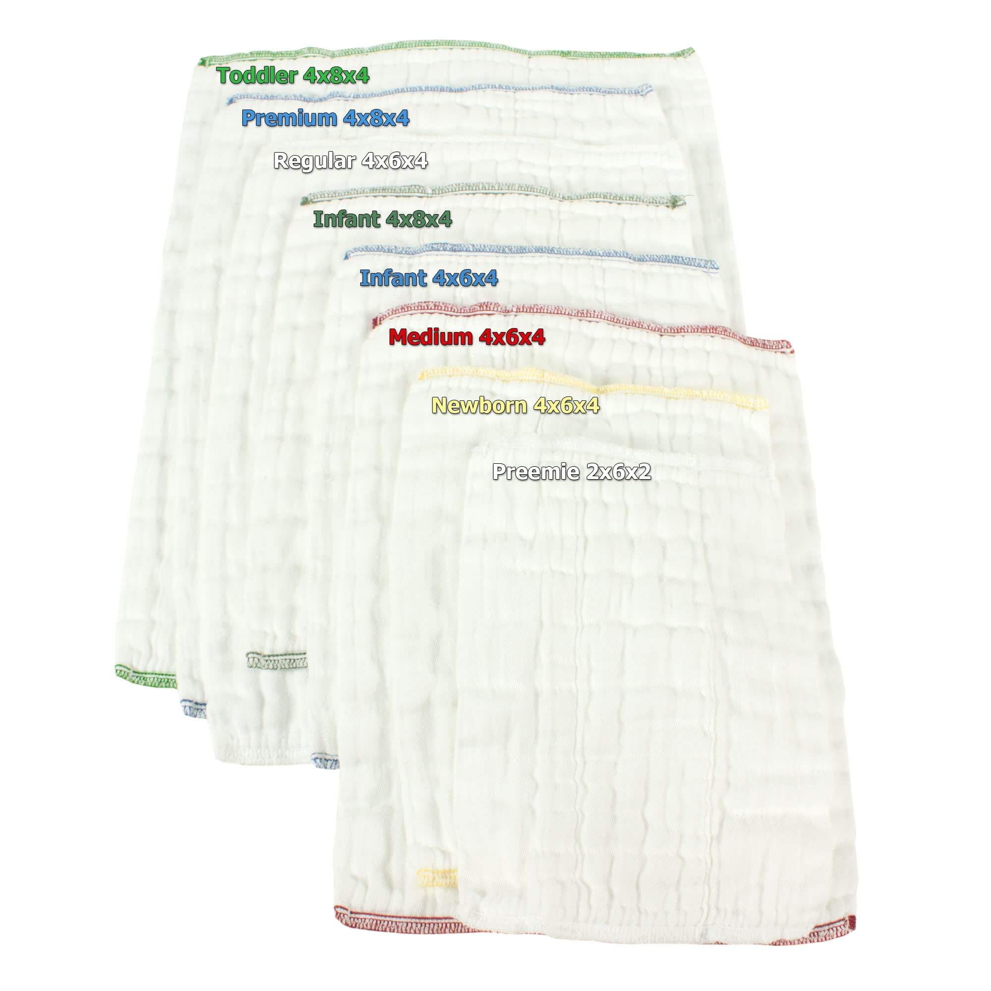 Reusable Nappies Mio Prefolds Prefold Cloth Nappies Soft