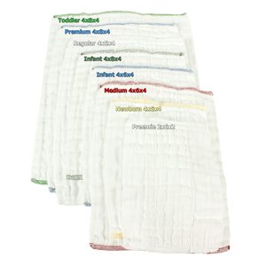 <span class=keywords><strong>Couche</strong></span> lavable prépliée en tissu imprimé pour <span class=keywords><strong>nouveau</strong></span>-<span class=keywords><strong>né</strong></span>, insert lavable réutilisable pour bébés garçons et filles, <span class=keywords><strong>couche</strong></span> en mousseline de coton à motif nid d'abeille - Product Image 1