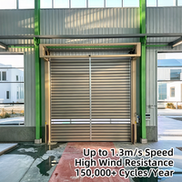 Porte spirale haute vitesse, durable, à isolation thermique, sur mesure, de qualité supérieure, pour atelier industriel