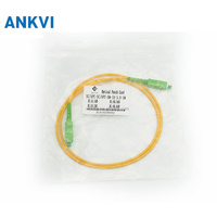 Cordon de raccordement SC APC en fibre optique monomode duplex LSZH 3,0 mm