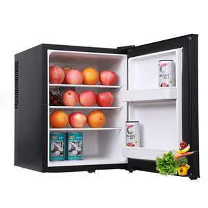 Black Compact Hotel Fridge 30L Mini Bar <b>Refrigerator</b> for Room Beverage Storage Quiet Wine Cooler Mini Fridge for Hotel Room 20L - Product Image 2