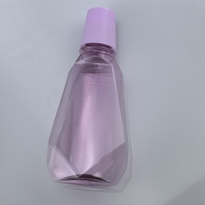 Bán buôn tùy chỉnh 500ml 16oz kim cương Shaped Pet nhựa rỗng chai cho Nước súc miệng xà phòng lỏng nhãn hiệu riêng mỹ phẩm Logo - Product Image 2