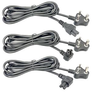 भारतीय/दक्षिण अफ्रीका प्लग एसी पावर एडाप्टर कॉर्ड 0.5 मिमी 0.75 मिमी 1 मिमी 2 मिमी 1 मीटर 2 मीटर 3 ieck 60320 C5 एसी पावर कॉर्ड केबल - Product Image 6