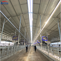 Ventilateur axial de ventilation pour ferme laitière Horse Stall Diary Cow Shed Ventilateur de plafond de refroidissement