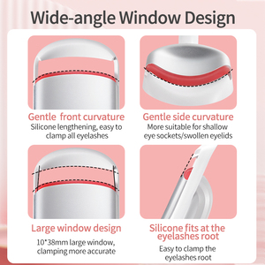 Recourbe-cils électrique et chauffant <span class=keywords><strong>Cenci</strong></span> Silicon - Styler de cils chauffant et rechargeable pour des cils parfaitement recourbés - Product Image 5